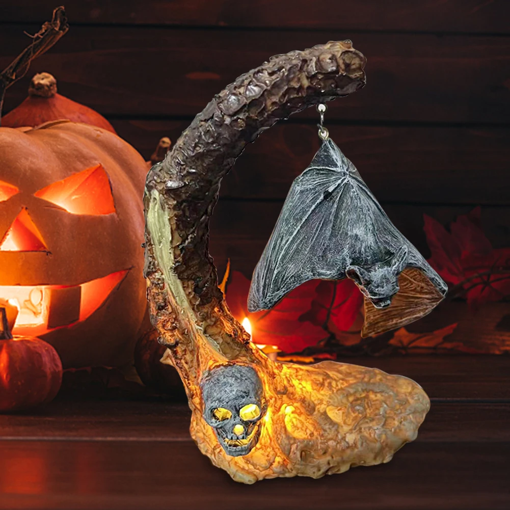 

Halloween Pumpkin Lantern Festival Supplies Resin Sculpture Atmosphere Ornament Garden Decorations for Carnival Costume Party