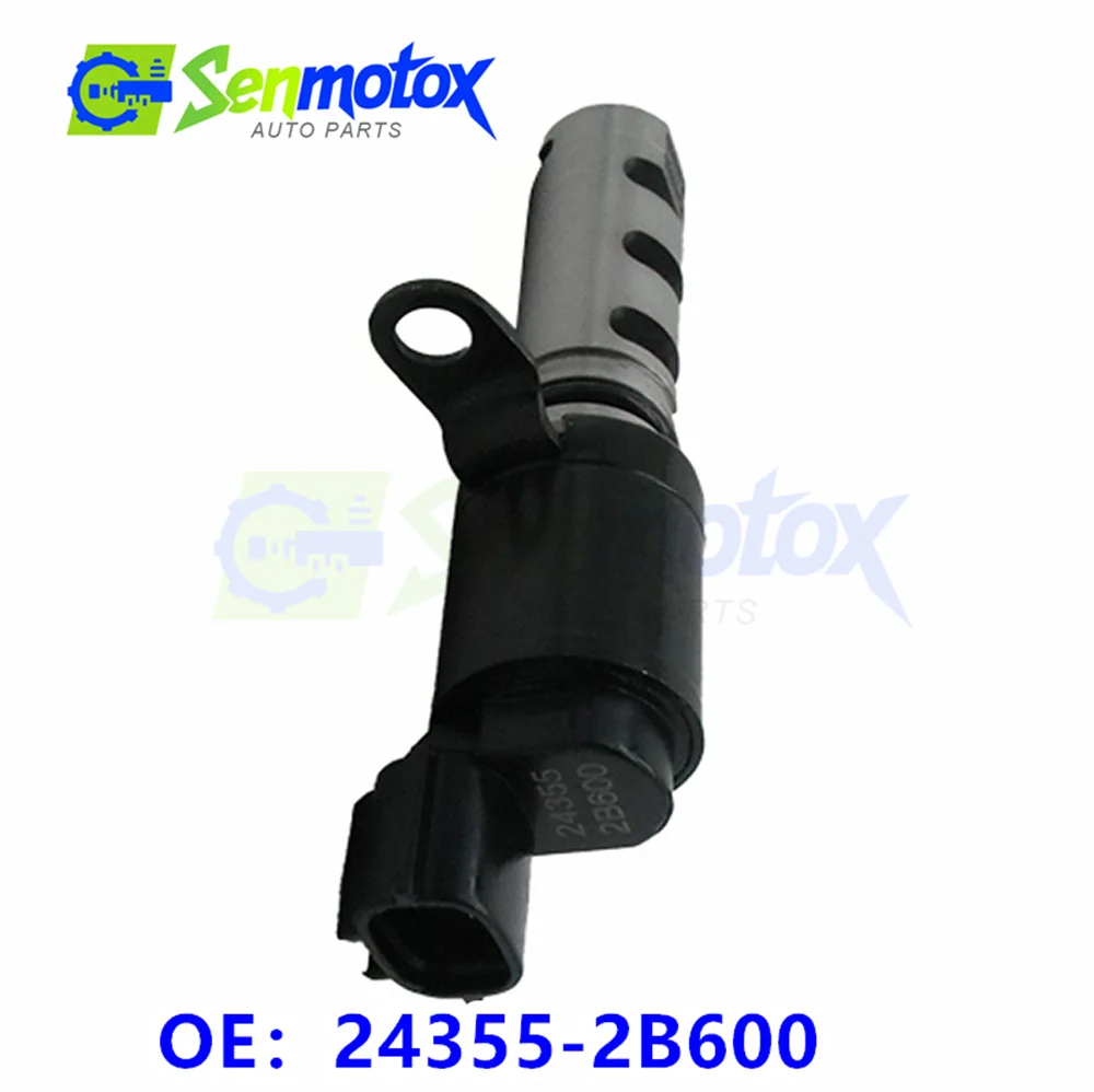 Фото 24355-2B600 для Hyundai i20 i30 ix20 KIA CARENS CEE'D CERATO PRO 2007-2012 SOUL 243552B600 VVT электромагнитный клапан с регулируемой синхронизацией №5