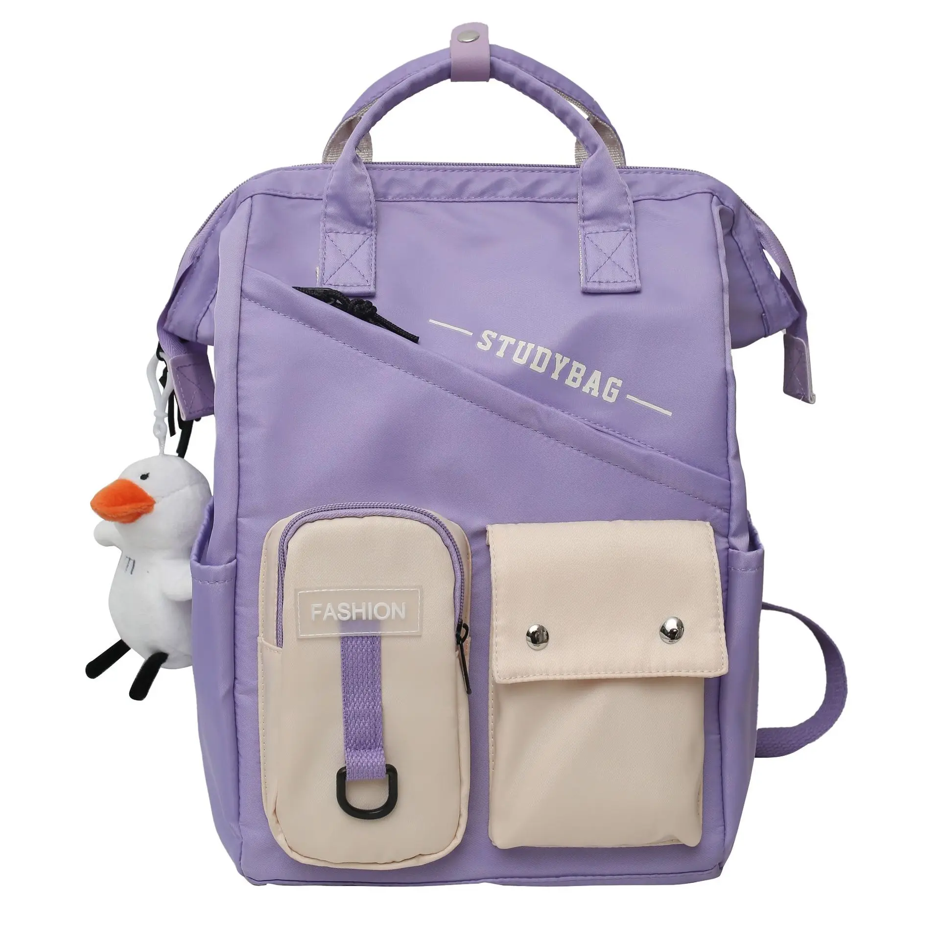 Korean Style Kawaii children school Backpack kids Backpacks With Many Pockets Nylon Waterproof Student Schoolbags Travel Bags