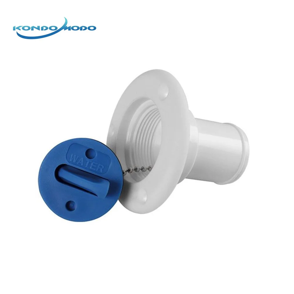 

Nylon Plastic UV Stabilized Marine Deck Filler 38mm Boat Accessories of WATER Socket Motorhome Yacht Caravans Camper Vans Truck