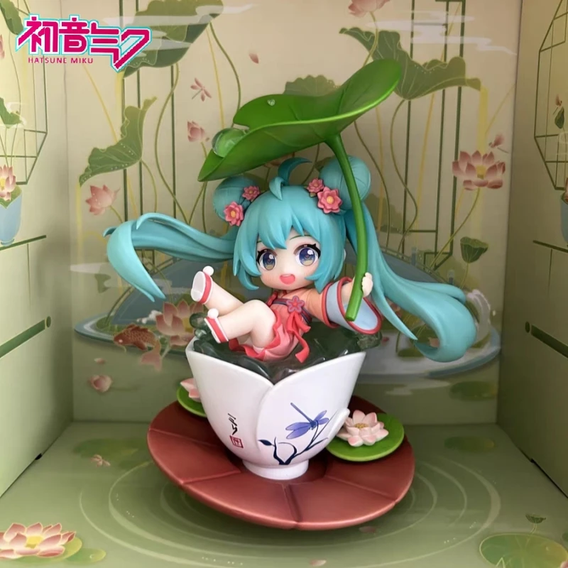 

In Stock Original Genuine Hatsune Miku Piapro He Tang Xi Xi Version Q Pvc Action Anime Figure Model Toys Doll Birthday Gift