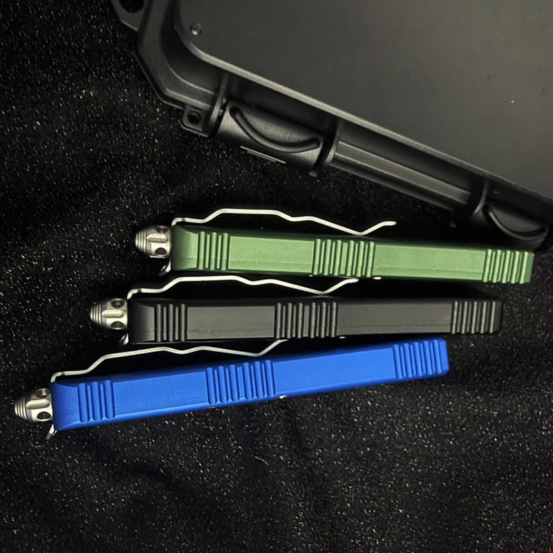 Фото Складной инструмент MICRO 85 EDC Tech из стали D2 с рукояткой из алюминиевого сплава, многофункциональный карманный нож для кемпинга, подарок №3