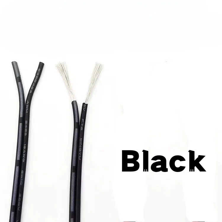 

5/10/20 м 2468 2-контактный электрический провод с луженной медной изоляцией из ПВХ, удлинительный кабель для светодиодной ленты 30/28/26/24/22/20/18/16 калибр AWG