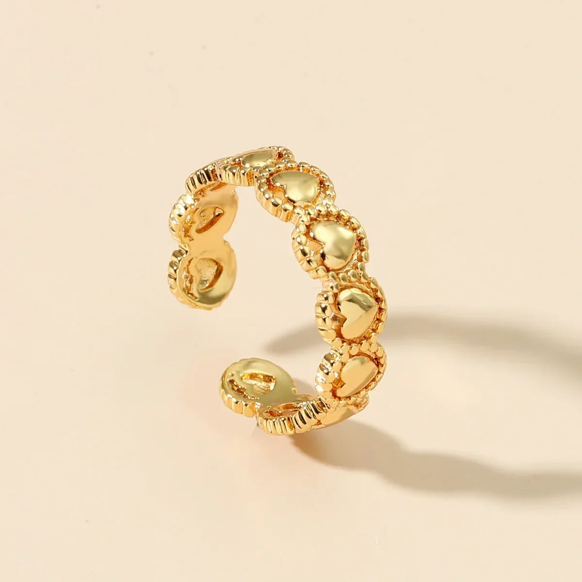 Amazon Оптовая продажа без потери цвета Женское кольцо из титановой стали Премиум