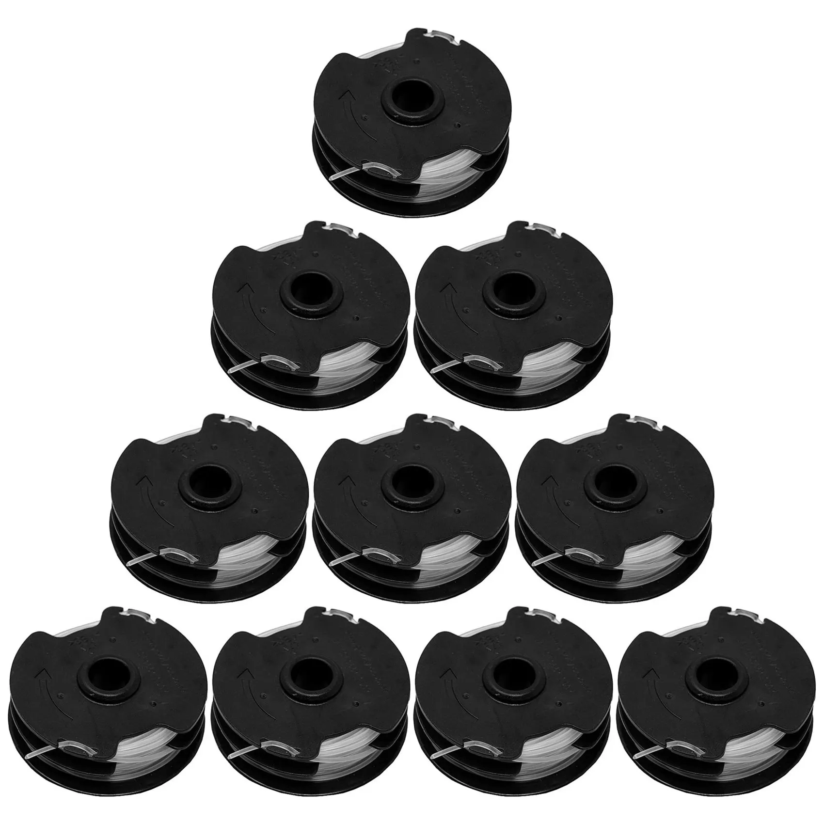 

10Pcs Grass Trimmer Spool Replacement for Parkside Cordless Grass Trimmer PRTA 20-Li C3 IAN351753