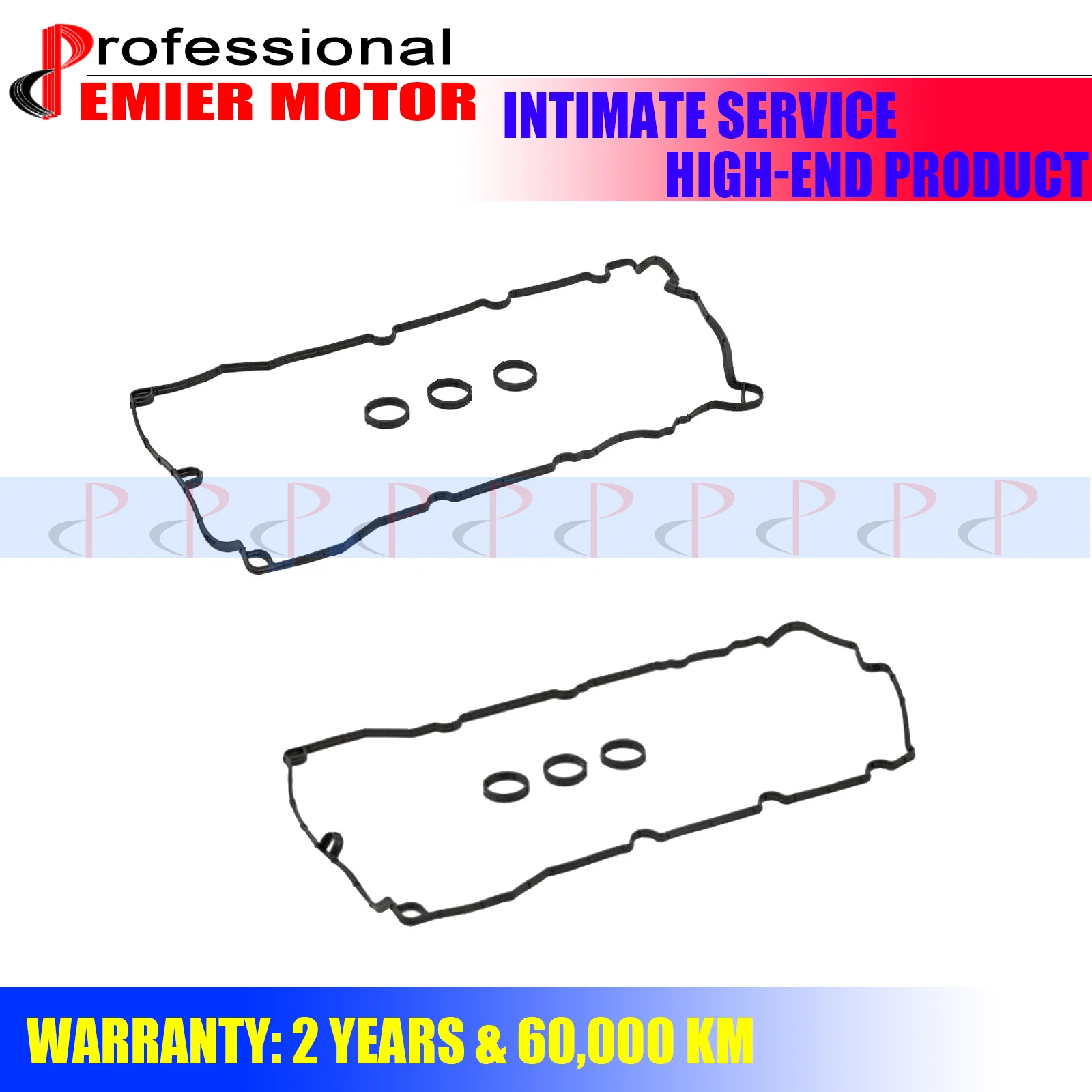 

Demier ELRING 485.050 485.040 Gasket Set Cylinder Head Cover For Porsche 3.6