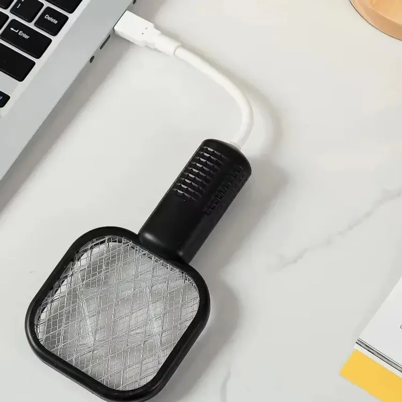 Фото Мини-ловушка для комаров с УФ-лампой, USB-зарядкой, электрическим шоком, портативная лампа-уничтожитель насекомых, летний прибор для борьбы с мухами и жуками. №3