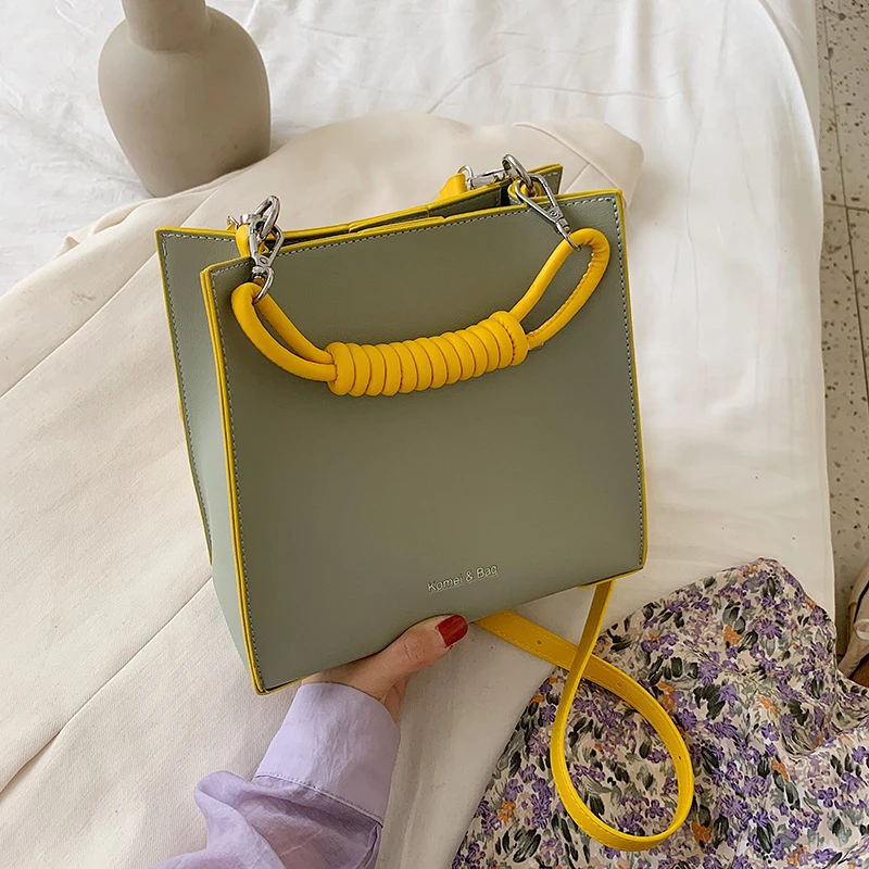 

Brand Original Design Fashion Bag 2021 New Style Wild Simple Shoulder Messenger Bag Fashion Square Bag Simple