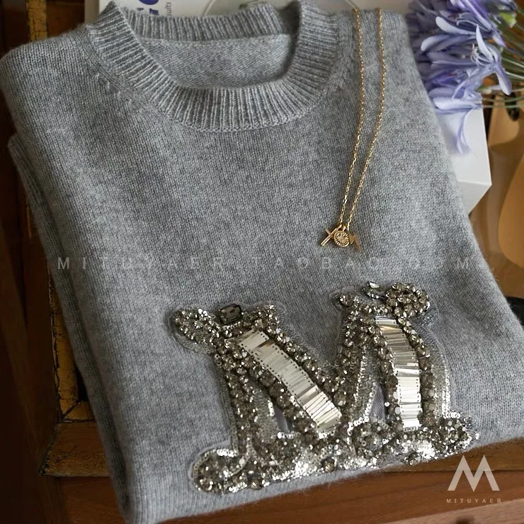 Тяжелая промышленность 100 чистый кашемировый свитер Женский вязаный пуловер с