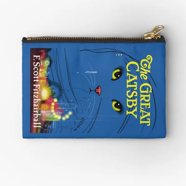 

The Great Catsby Zipper Pouches Packaging Wallet Underwear Storage Panties Cosmetic Pocket Pure Men Money Small Socks Coin Bag