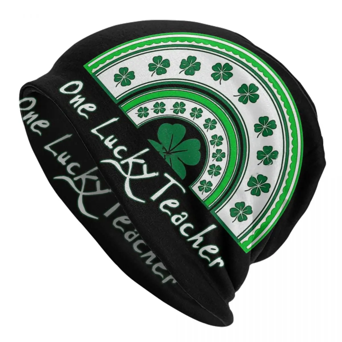 

Pat Mccrotch Skullies Beanies Caps St Patricks Day Cute One Lucky Teacher Thin Hat Autumn Spring Bonnet Hats Men Women's Ski Cap