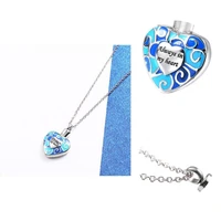ash holder necklace great blue color long lasting for lady jewelry necklace pendant necklace