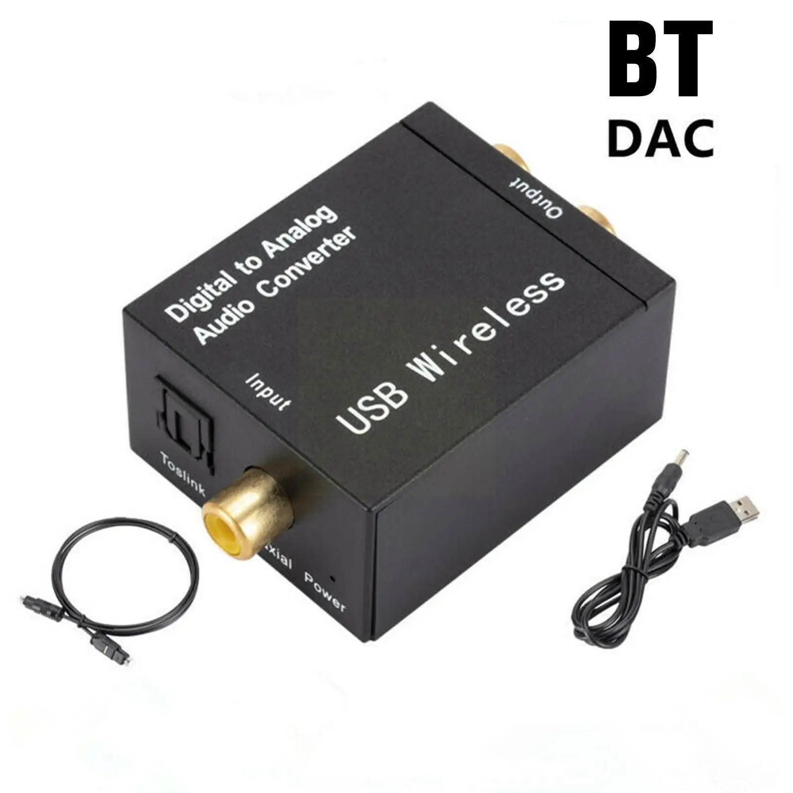

USB-усилитель с Bluetooth, цифро-аналоговый аудиопреобразователь RCA Toslink, коаксиальное волокно, аудио в оптическую фотостудию/Z8F4