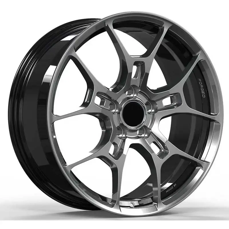 Фото Колёсные диски Custom Track Ready Bright Black Concave для гоночных автомобилей, 15 16 17 18 19 дюймов, 5x100 5x1143 5x120, для Type R M3 M4 M2 №4