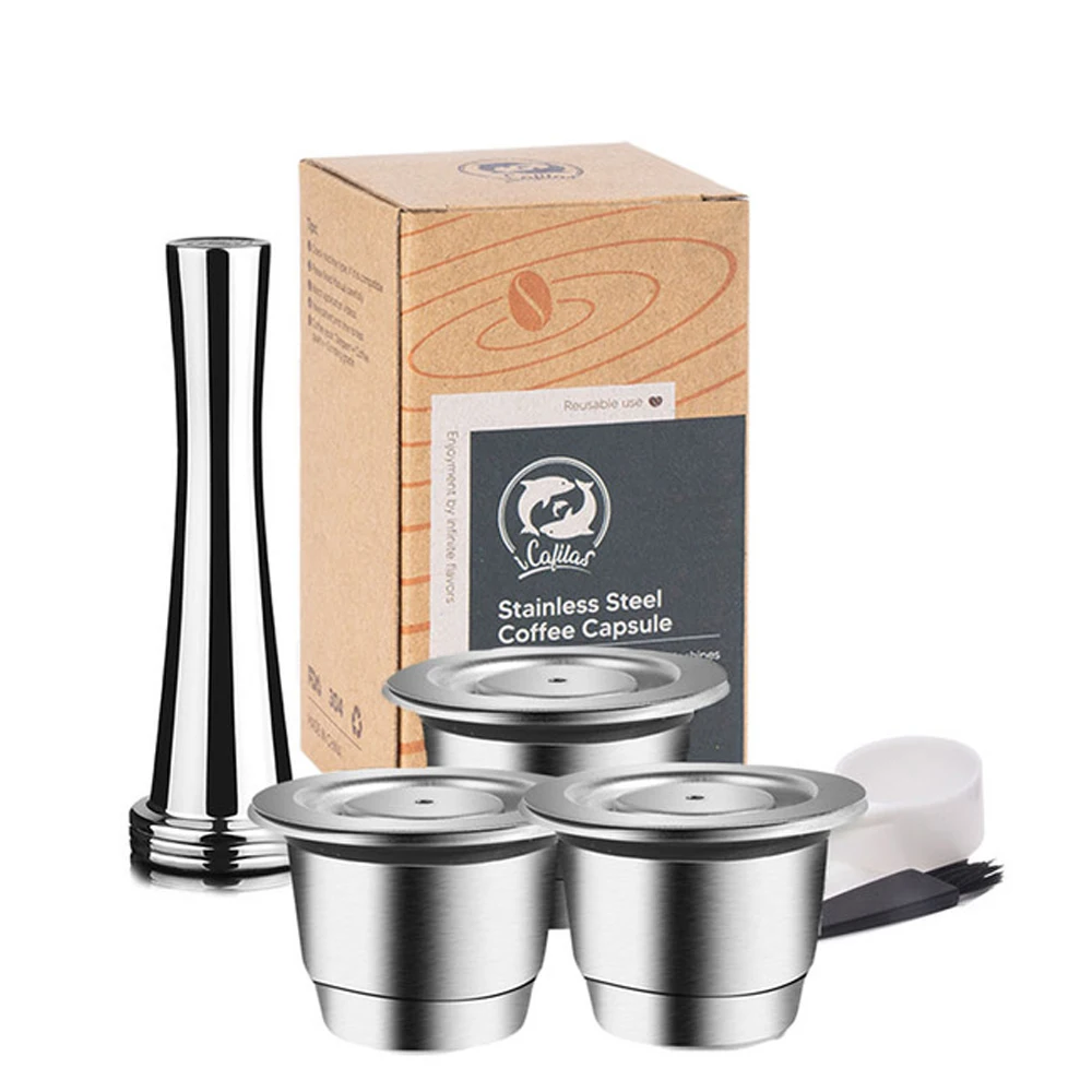 Многоразовые кофейные капсулы RECAFIMIL из нержавеющей стали