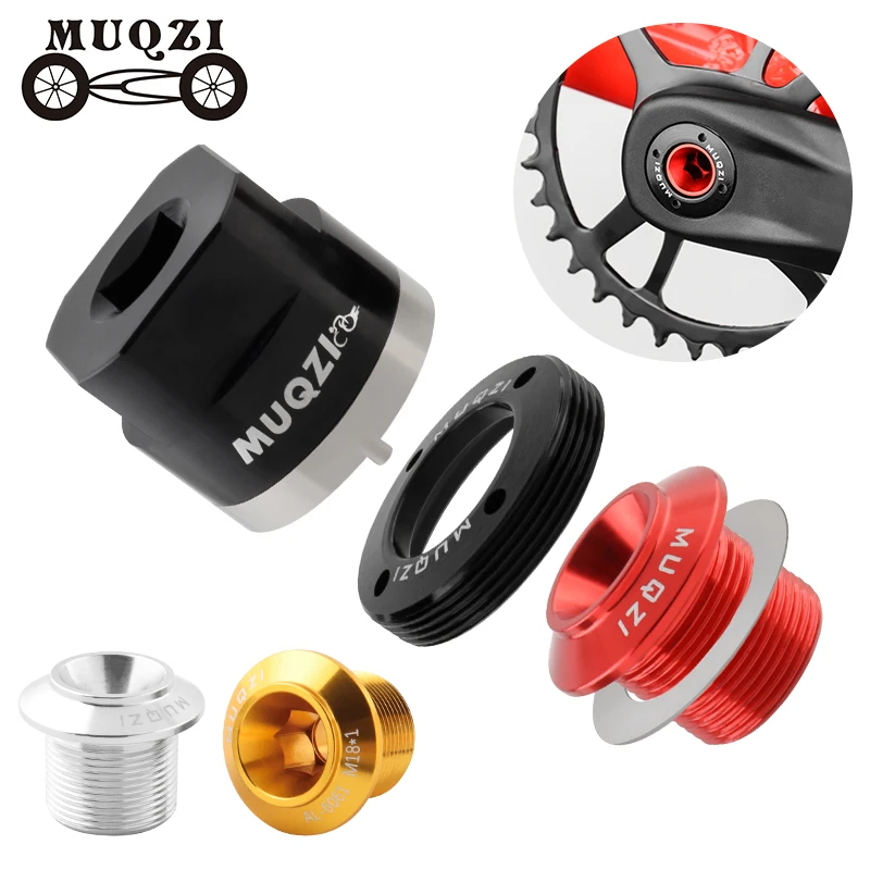 

MUQZI Bike Crank Extractor for SRAM DUB Bicycle Crank Arm Bolt Cap Remover Installation Wrench Self-Extracting Repair Tools
