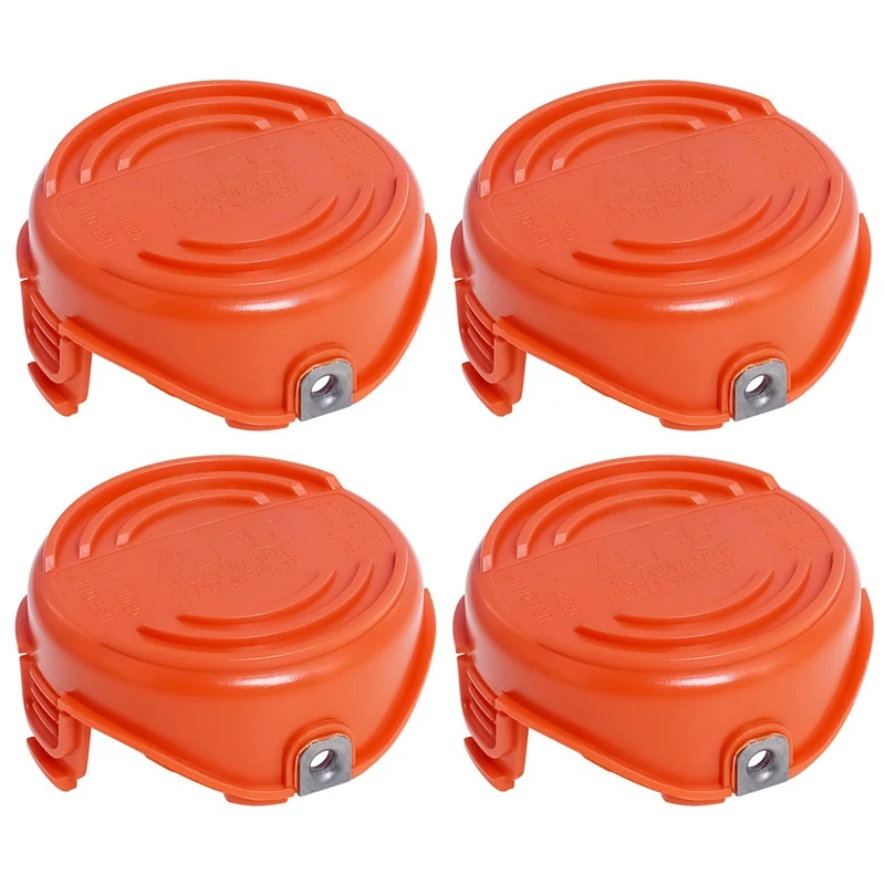 

90583594 Replacement Spool Caps Assembly Compatible With For Black+Decker GH3000 String Trimmer(4 Pack)