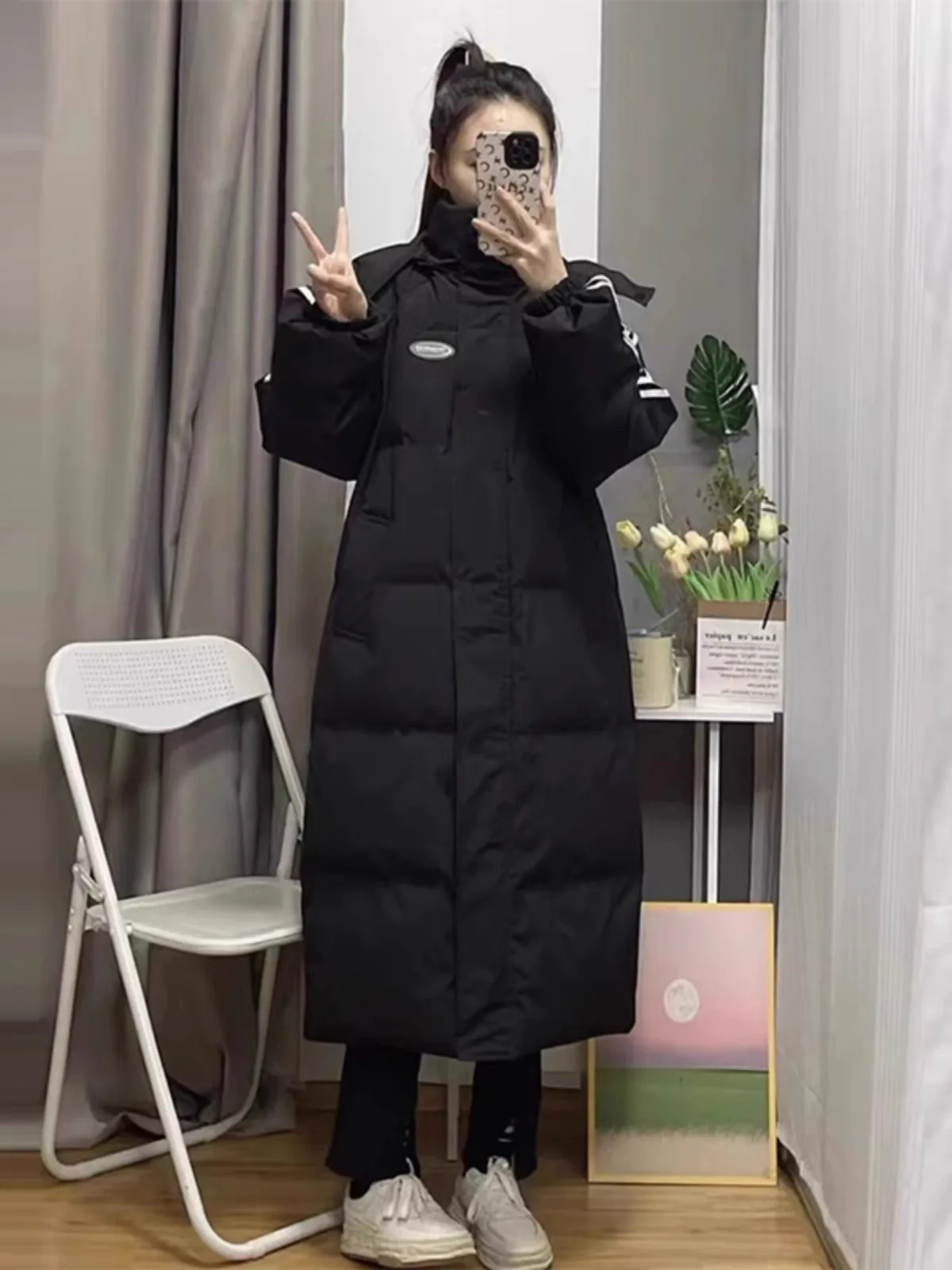 Новинка 2024 пуховик одежда с хлопковой подкладкой женское пуховое пальто зимнее