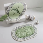 Абсорбирующие коврики для ванной, нескользящий коврик для ванной комнаты, плюшевые коврики, овальные искусственные коврики, домашний ковер, мягкий коврик для ванной, коврик