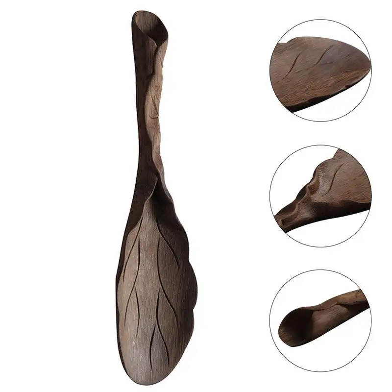 Практичная бамбуковая чайная ложка Бамбуковая ручной работы чайный набор