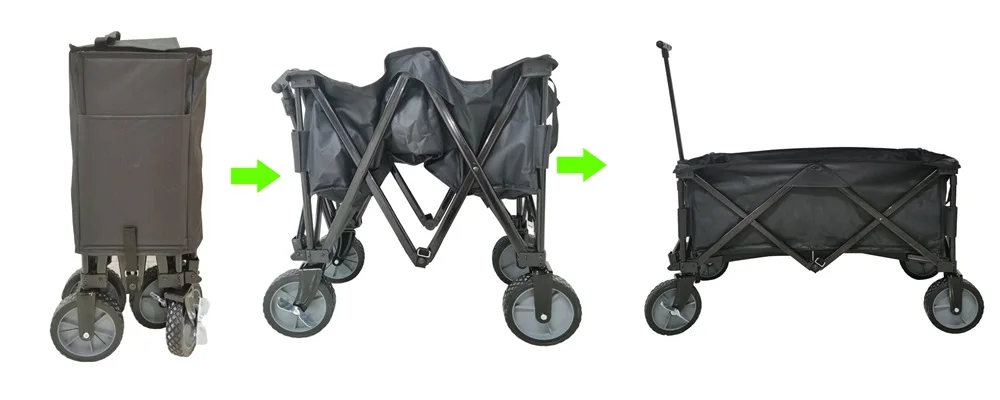 YOHO Складная пляжная коляска для отдыха на открытом воздухе сада патио легко