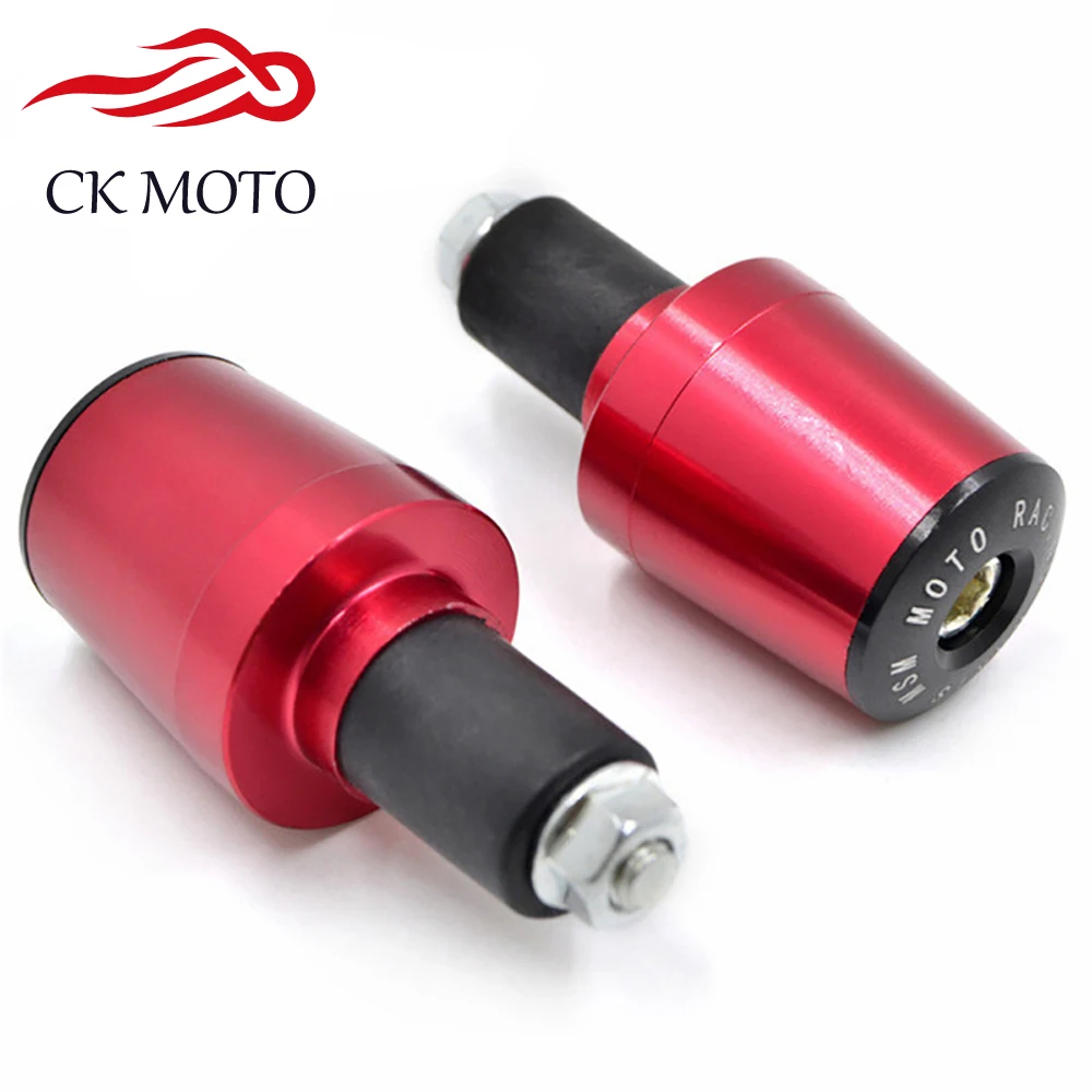 22 мм универсальный руль мотоцикла ручки концы ручек весы заглушки с ЧПУ для Honda