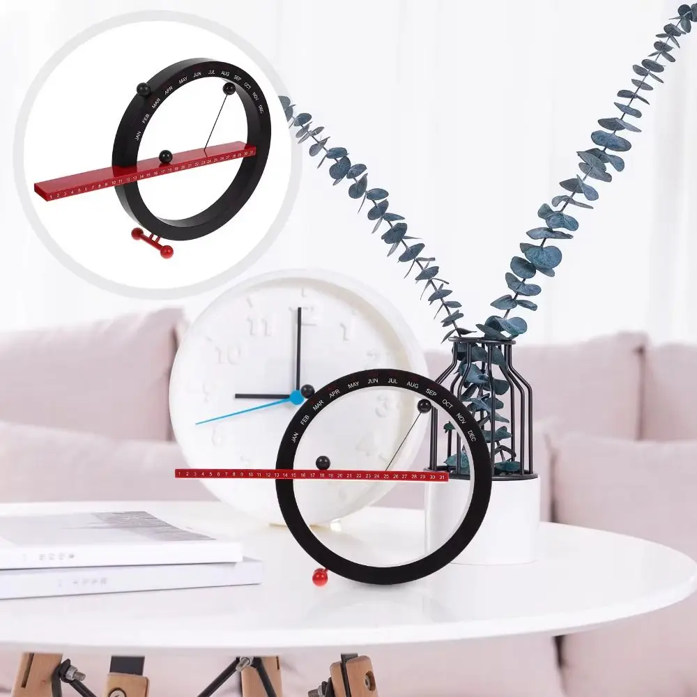 Рождественский декор Магнитный настенный календарь Вечный автоматический