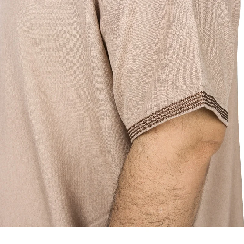 Muslim Fashion Men Robe Pakistan Arabic Abaya Jubba  Thobe Ropa Islamica Hombre Kaftan Islamic Clothing Bonnet Homme Musulman