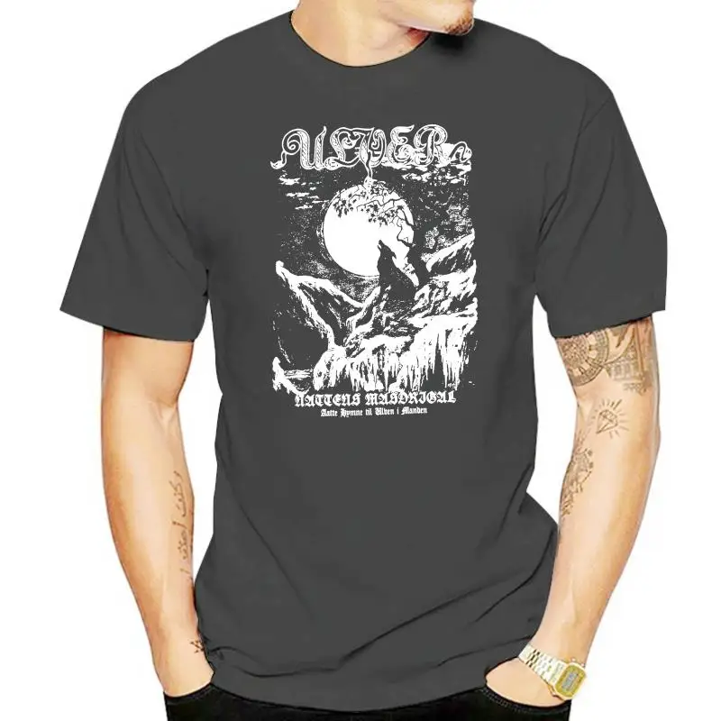 Ulver - Nattensadrigal T-SHIRT Immortal Enslaved Taakeayhem Gorgoroth New 2022 Fashion T Shirt Men Men Summer Style