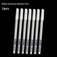 hot white eyebrow marker pen tattoo accessorie microblading tattoo surgical skin marker pen for permanent makeup tattoo supplies