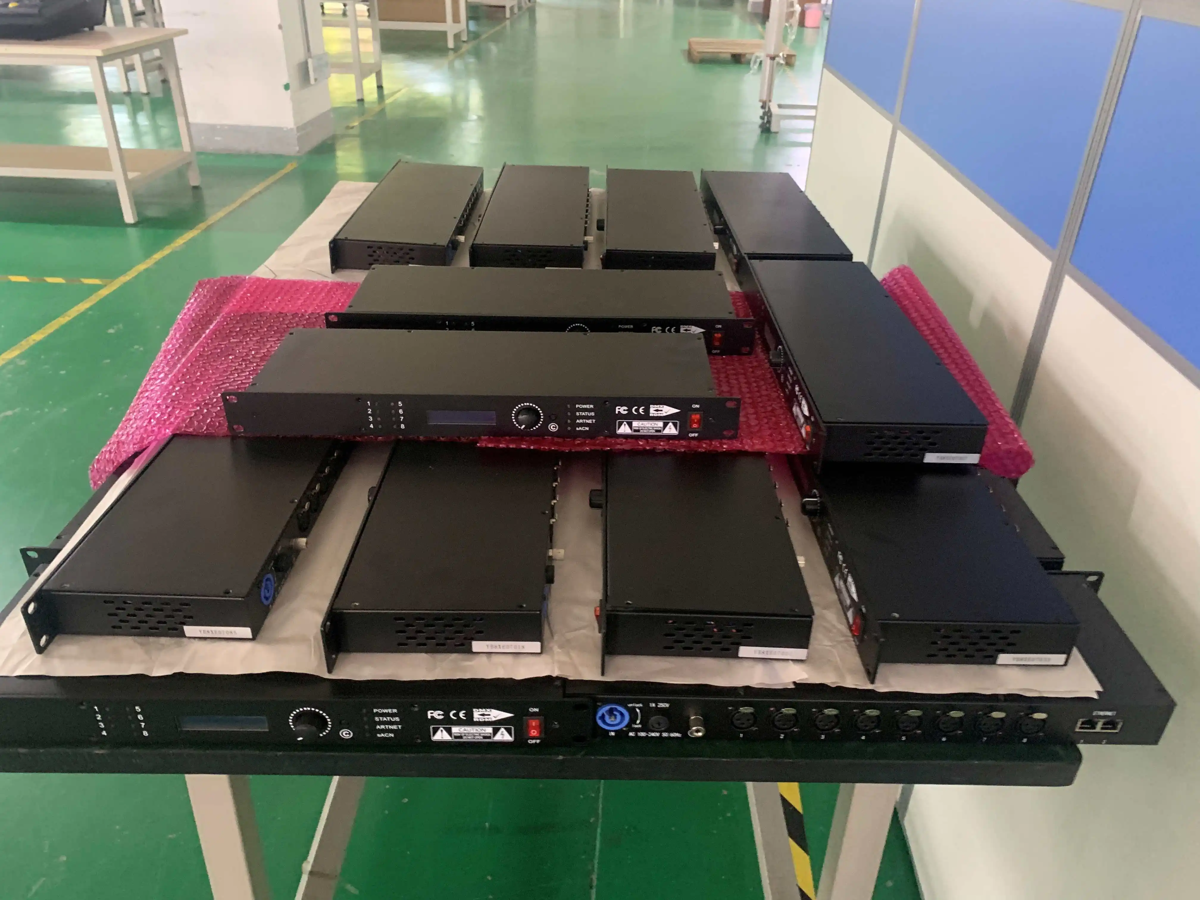 1U 8-портовый ArtNet DMX-конвертер с поддержкой SACN RDM для системы сценического светодиодного освещения (art.: 3920dced55430) - 3920dced55430