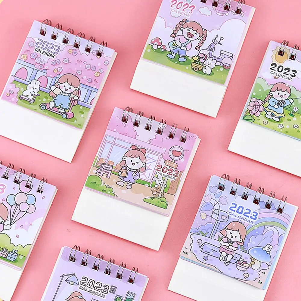 

Настольный планер, планер, автономный календарь 2022-2023, календарь, спираль, календарь, мультяшный