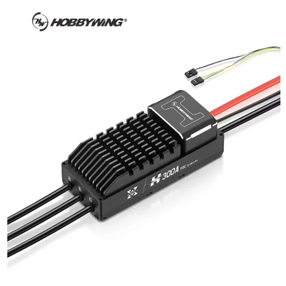 Фото SkyDElHobbywing Xrotor Pro H300a Бесколлекторный ESC с током 360А, 12S-24S, CAN, RS485, контроллер скорости для двигателей с номинальным током №2