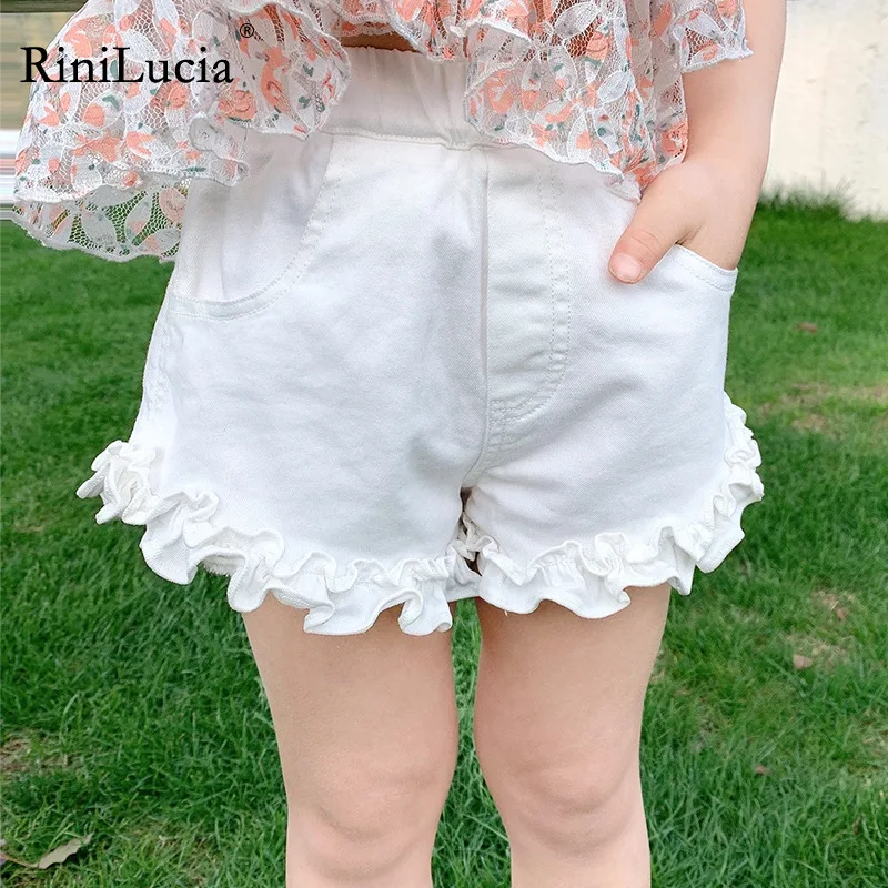 

RiniLucia Children Shorts Cotton Shorts For Boys Girls White Shorts Toddler Panties Kids Beach Short Sports Pants baby