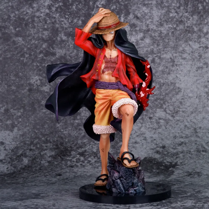 

25CM One Piece Luffy Anime Figure Monkey D. Luffy Action Figurine PVC Collectible Model Doll Toys for Children Gifts