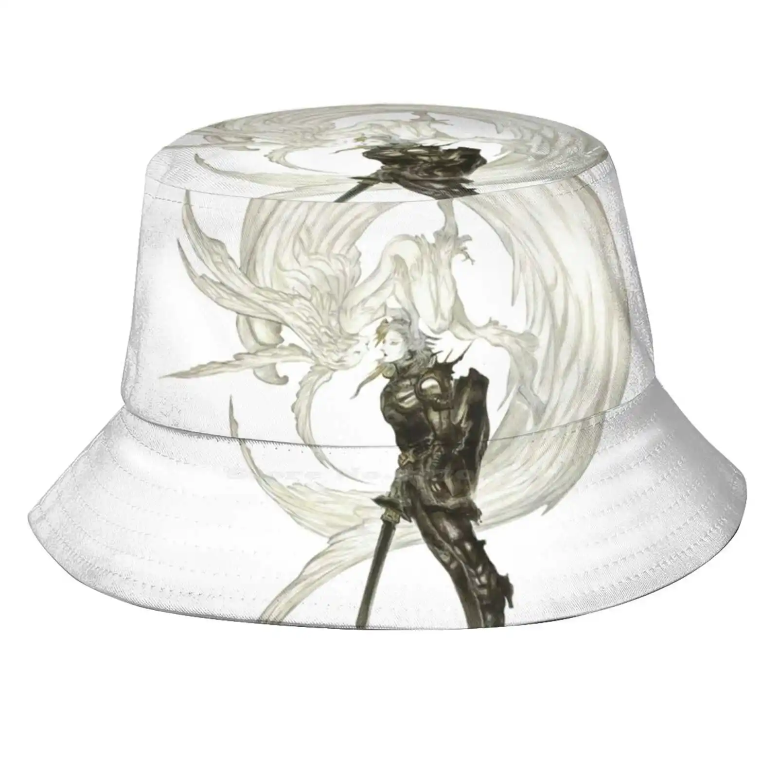 Шляпа от солнца с финальной фантазией xв-yoshitaka Amano шляпа рыбака Панама Ff14