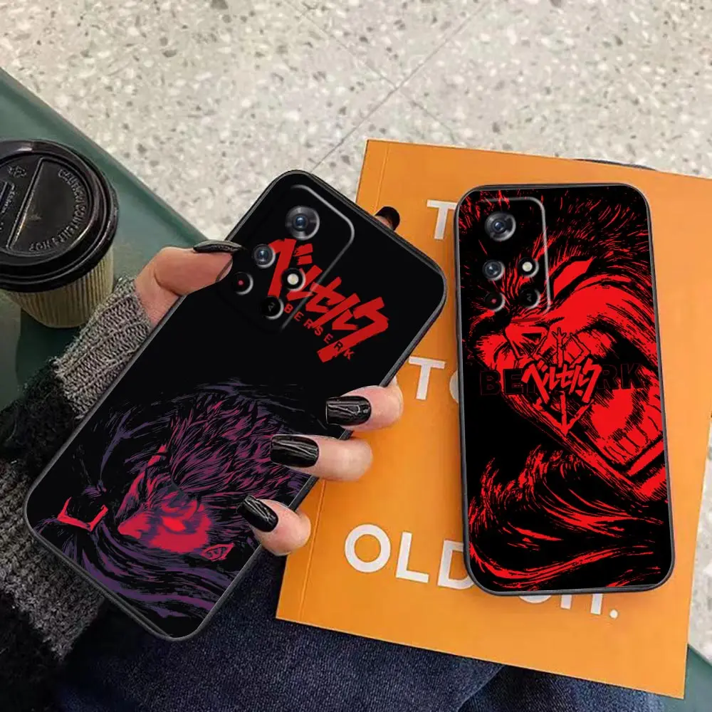

Funda Coque Case For Redmi NOTE 11 11 4G 10 9 9S 8T 8 7 K40 K30 K20 10 10C 9 9C 8 8A Pro 5G Case Para Berserk Guts Badass Anime