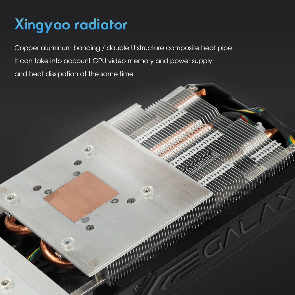 Новая игровая графическая карта GALAXY GTX 1660 Super Ti S 6 ГБ GDDR6 192 бит видеокарты
