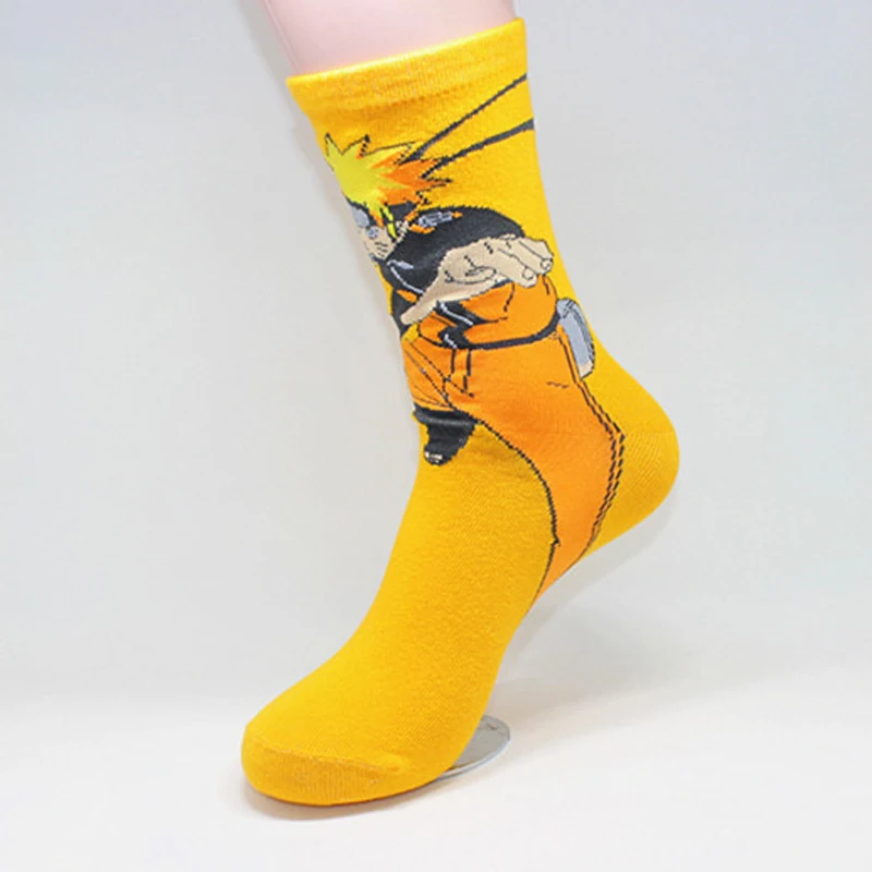 

Cartoon Crossover Trend Socks Printing Fashion Funny Novelty Color Comfortable Anime Men Sewing Cotton Socks