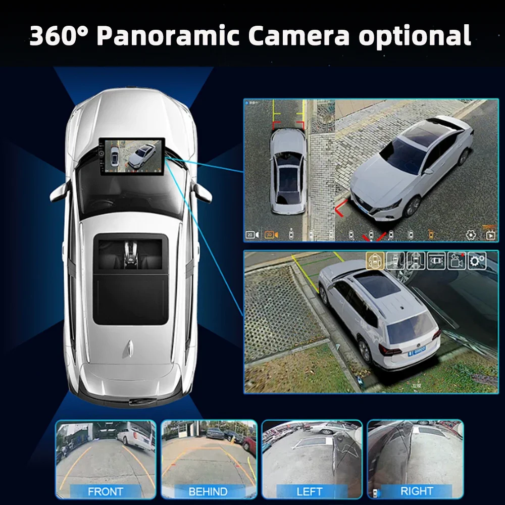 Фото Автомобильный радиоприемник для Peugeot RCZ 308 SW 2007-2015 408 2012-2020 Android Мультимедийная GPS-навигация Carplay Головный блок Стерео 2 Din 4G №4