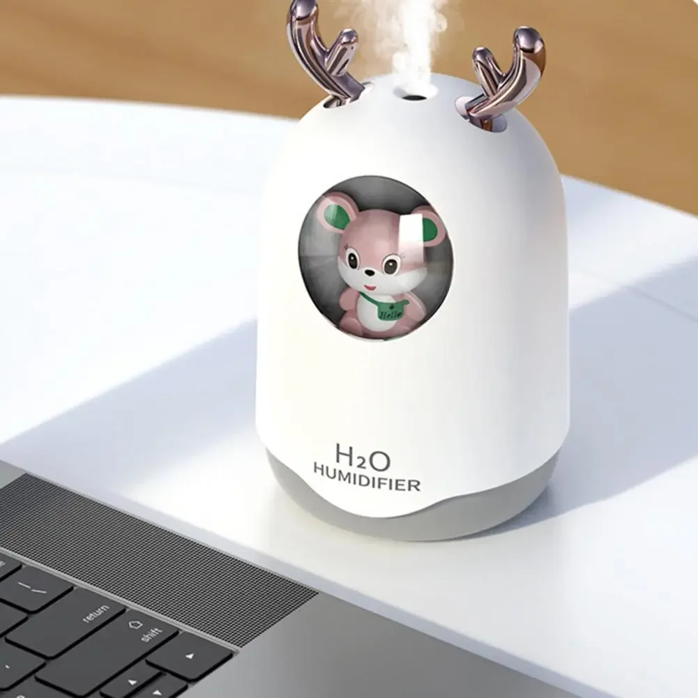 

Humidifier 1 Set Useful Decorative Creative Low Noise Mini Humidifier for Office