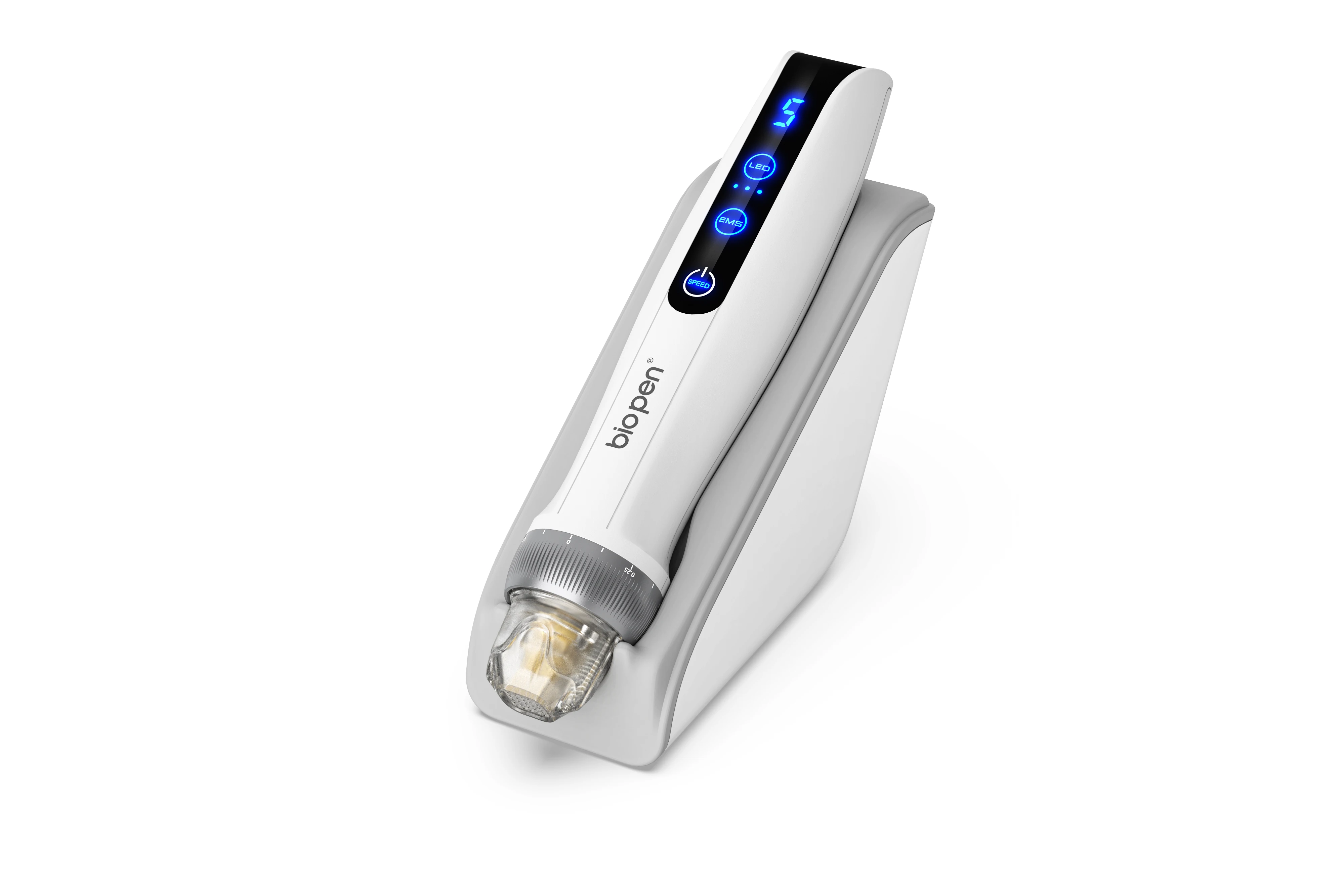 Новинка оптовая продажа миниатюрная ручка Ems Bio Q2 со светодиодной подсветкой