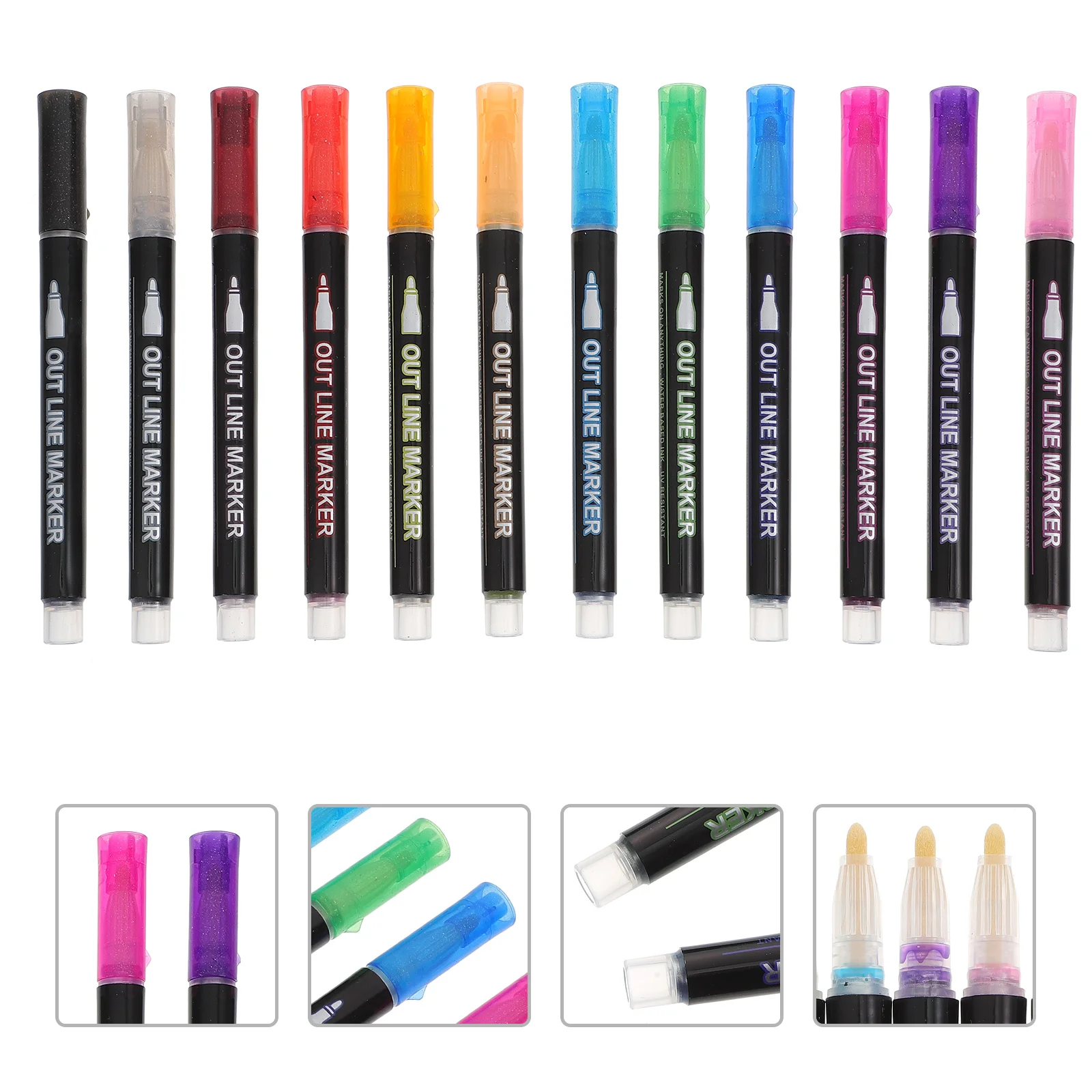 

12 шт., маркеры для набросков