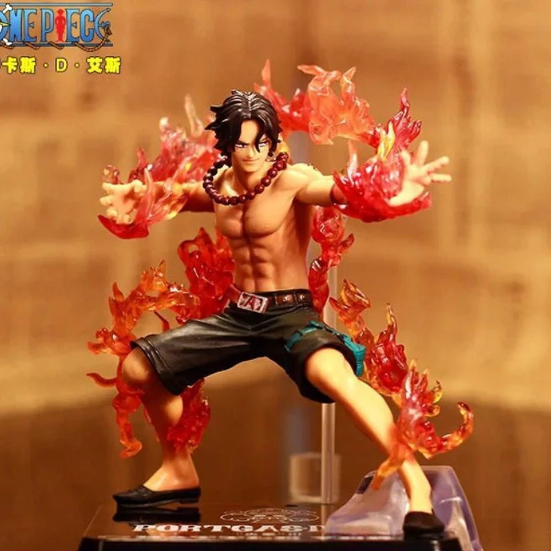 

Экшн-фигурки One Piece Portgas D Ace боевой огонь, игрушки, японские аниме Коллекционные фигурки, ПВХ Модель, игрушка для любителей аниме, фигурка