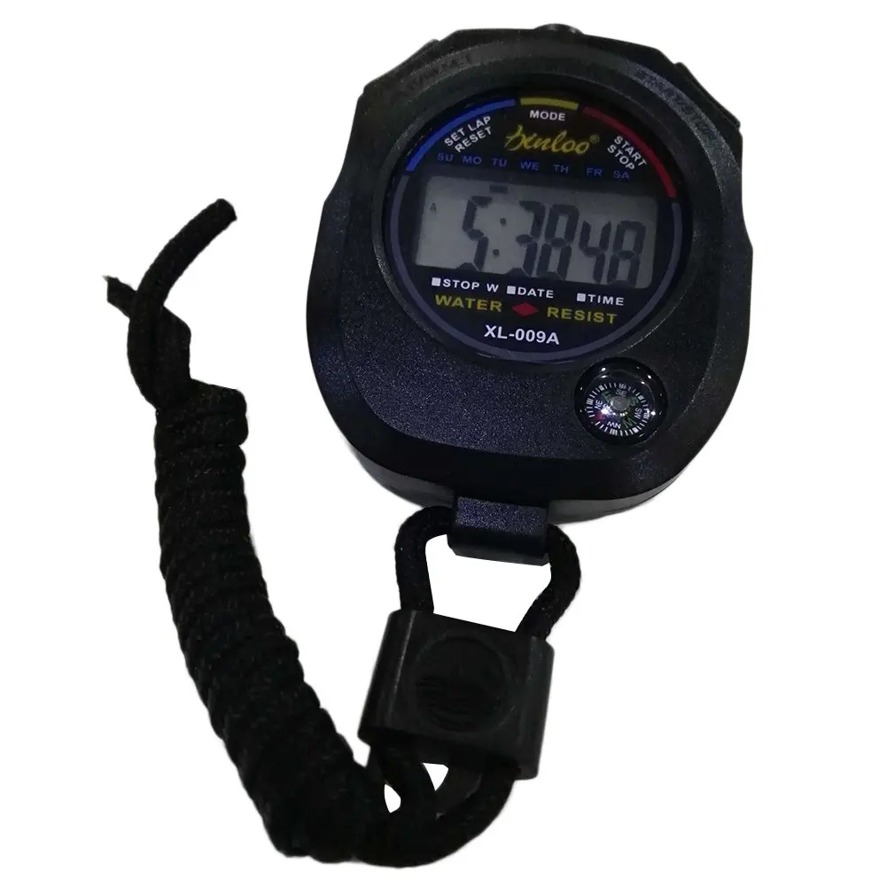 

Hot Waterproof Digital Stopwatch Chronograph 24H Clock Alarm Fitness Timer Counter For Sports Stopwatch Chronograph