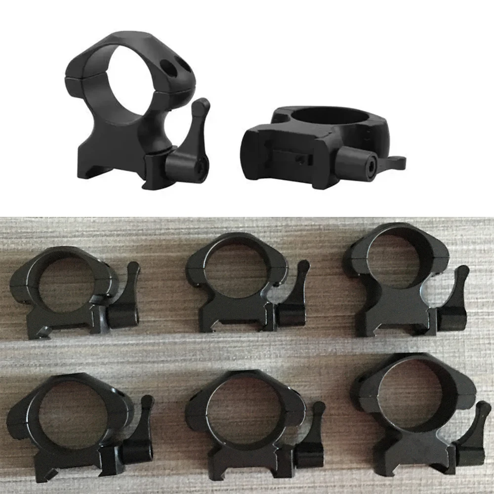 1 пара 25 4/30 мм полностью стальное крепление для прицела быстросъемное фотографий