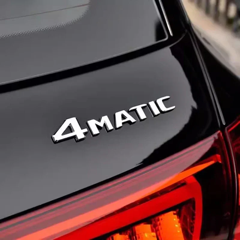 Наклейка ABS на задний багажник Mercedes Benz 4 matic W212 W204 W205 W203 CLK GLA GLK SLK E350 G63