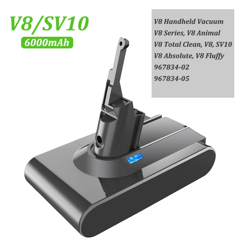 Аккумулятор для пылесоса Dyson V6 V8 V7 V10 DC31 DC31B Series SV07 SV09 SV10 SV11 SV12 DC62 |