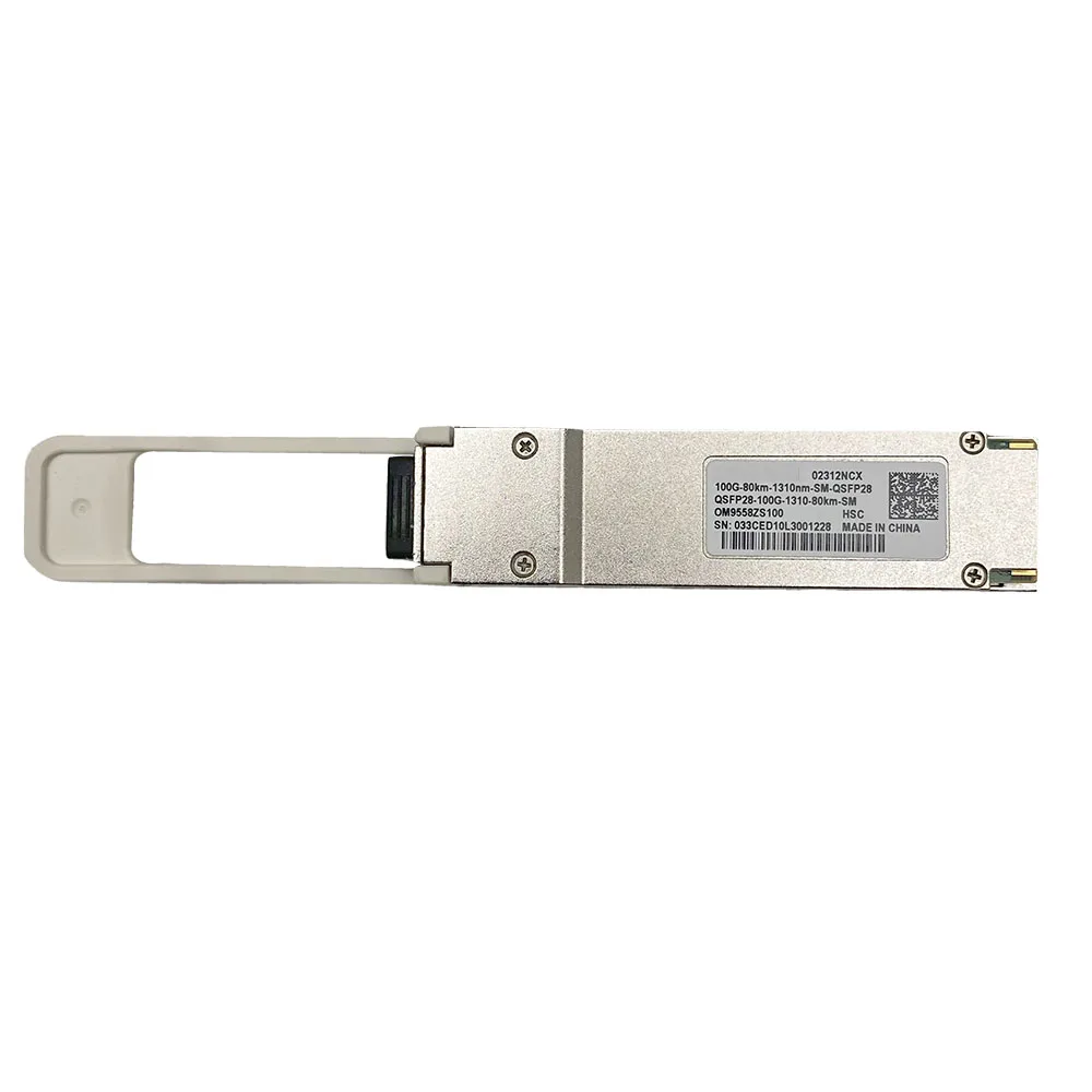 

Sm 1310nm LC Duplex Qsfp-100g-Zr4 Fiber Optical Transceiver Module Qsfp28 100g 80km