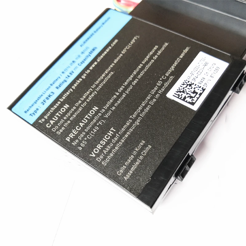 Onwan Новый 2F8K3 Аккумулятор для ноутбука DELL 17 18 M17X R5 M18X R1 0KJ2PX KJ2PX G33TT 14 8 в 86 Вт-ч батарея